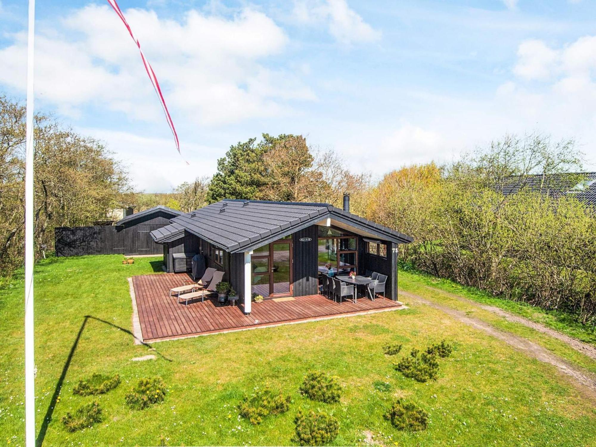 6 Person Holiday Home In R M Lakolk Buitenkant foto