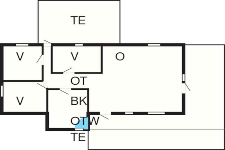 6 Person Holiday Home In R M Lakolk Buitenkant foto